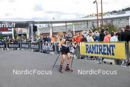 05.08.2022, Sandnes, Norway (NOR): Sturla Holm Laegreid (NOR) - BLINK22 Festival Biathlon - Sandnes (NOR). www.nordicfocus.com. © Manzoni/NordicFocus. Every downloaded picture is fee-liable.