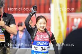 05.08.2022, Sandnes, Norway (NOR): Ying Wen (CHN) - BLINK22 Festival Biathlon - Sandnes (NOR). www.nordicfocus.com. © Manzoni/NordicFocus. Every downloaded picture is fee-liable.