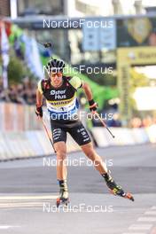 05.08.2022, Sandnes, Norway (NOR): Quentin Fillon Maillet (FRA) - BLINK22 Festival Biathlon - Sandnes (NOR). www.nordicfocus.com. © Manzoni/NordicFocus. Every downloaded picture is fee-liable.