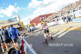 05.08.2022, Sandnes, Norway (NOR): Chloe Chevalier (FRA) - BLINK22 Festival Biathlon - Sandnes (NOR). www.nordicfocus.com. © Manzoni/NordicFocus. Every downloaded picture is fee-liable.