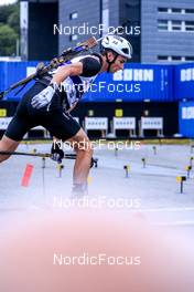 06.08.2022, Sandnes, Norway (NOR): Eric Perrot (FRA) - BLINK22 Festival Biathlon - Sandnes (NOR). www.nordicfocus.com. © Manzoni/NordicFocus. Every downloaded picture is fee-liable.