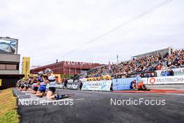 06.08.2022, Sandnes, Norway (NOR): Marte Olsbu Roeiseland (NOR) - BLINK22 Festival Biathlon - Sandnes (NOR). www.nordicfocus.com. © Manzoni/NordicFocus. Every downloaded picture is fee-liable.