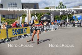 05.08.2022, Sandnes, Norway (NOR): Susan Kuelm (EST) - BLINK22 Festival Biathlon - Sandnes (NOR). www.nordicfocus.com. © Manzoni/NordicFocus. Every downloaded picture is fee-liable.