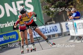 05.08.2022, Sandnes, Norway (NOR): Lucie Charvatova (CZE) - BLINK22 Festival Biathlon - Sandnes (NOR). www.nordicfocus.com. © Manzoni/NordicFocus. Every downloaded picture is fee-liable.