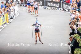 06.08.2022, Sandnes, Norway (NOR): Anne De Besche (NOR) - BLINK22 Festival Biathlon - Sandnes (NOR). www.nordicfocus.com. © Manzoni/NordicFocus. Every downloaded picture is fee-liable.