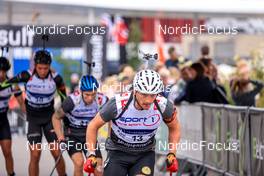 06.08.2022, Sandnes, Norway (NOR): Fabien Claude (FRA) - BLINK22 Festival Biathlon - Sandnes (NOR). www.nordicfocus.com. © Manzoni/NordicFocus. Every downloaded picture is fee-liable.