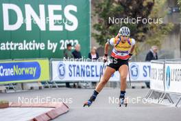 05.08.2022, Sandnes, Norway (NOR): Ingrid Landmark Tandrevold (NOR) - BLINK22 Festival Biathlon - Sandnes (NOR). www.nordicfocus.com. © Manzoni/NordicFocus. Every downloaded picture is fee-liable.