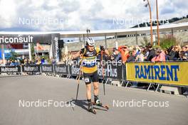 05.08.2022, Sandnes, Norway (NOR): Johannes Dale (NOR) - BLINK22 Festival Biathlon - Sandnes (NOR). www.nordicfocus.com. © Manzoni/NordicFocus. Every downloaded picture is fee-liable.
