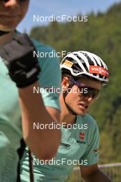 11.08.2022, Hochfilzen, Austria (AUT): Philipp Horn (GER) - Biathlon summer training, Hochfilzen (AUT). www.nordicfocus.com. © Reichert/NordicFocus. Every downloaded picture is fee-liable.