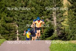 10.09.2022, Lavaze, Italy (ITA): Malte Stefansson (SWE) - Biathlon summer training, Lavaze (ITA). www.nordicfocus.com. © Barbieri/NordicFocus. Every downloaded picture is fee-liable.