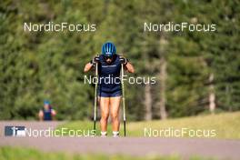 10.09.2022, Lavaze, Italy (ITA): Anna Magnusson (SWE) - Biathlon summer training, Lavaze (ITA). www.nordicfocus.com. © Barbieri/NordicFocus. Every downloaded picture is fee-liable.