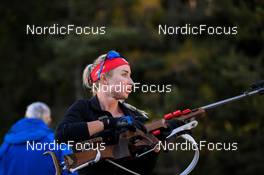 19.10.2022, Ramsau am Dachstein, Austria (AUT):  Ekaterina Avvakumova (KOR) - Biathlon training, Ramsau am Dachstein (AUT). www.nordicfocus.com. © Reichert/NordicFocus. Every downloaded picture is fee-liable.