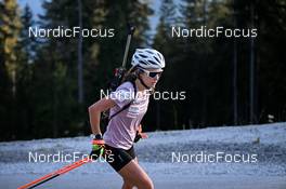 17.10.2022, Ramsau am Dachstein, Austria (AUT):  Milena Todorova (BUL) - Biathlon training, Ramsau am Dachstein (AUT). www.nordicfocus.com. © Reichert/NordicFocus. Every downloaded picture is fee-liable.