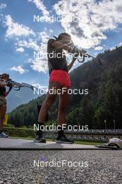 30.06.2022, Bessans, France (FRA): Rebecca Passler (ITA) - Biathlon summer training, Bessans (FRA). www.nordicfocus.com. © Authamayou/NordicFocus. Every downloaded picture is fee-liable.