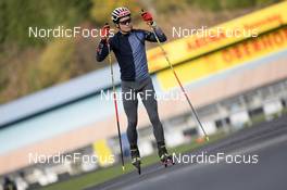 21.10.2022, Oberhof, Germany (GER): Philipp Horn (GER) - Biathlon summer training, Oberhof (GER). www.nordicfocus.com. © Heilwagen/NordicFocus. Every downloaded picture is fee-liable.