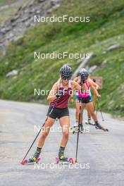 30.06.2022, Bessans, France (FRA): Hannah Auchentaller (ITA) - Biathlon summer training, Bessans (FRA). www.nordicfocus.com. © Authamayou/NordicFocus. Every downloaded picture is fee-liable.