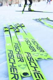 18.10.2022, Ramsau am Dachstein, Austria (AUT):  industry feature: Fischer Ski testing - Biathlon training, Ramsau am Dachstein (AUT). www.nordicfocus.com. © Reichert/NordicFocus. Every downloaded picture is fee-liable.