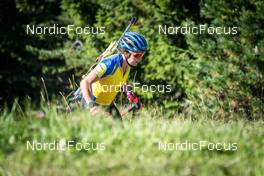 13.09.2022, Lavaze, Italy (ITA): Johanna Skottheim (SWE) - Biathlon summer training, Lavaze (ITA). www.nordicfocus.com. © Vanzetta/NordicFocus. Every downloaded picture is fee-liable.