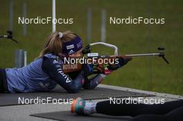 03.10.2022, Ruhpolding, Germany (GER): Marion Wiesensarter (GER) - Biathlon summer training, Ruhpolding (GER). www.nordicfocus.com. © Reiter/NordicFocus. Every downloaded picture is fee-liable.