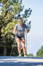 03.08.2022, Font-Romeu, France (FRA): Camille Bened (FRA) - Biathlon summer training, Font-Romeu (FRA). www.nordicfocus.com. © Authamayou/NordicFocus. Every downloaded picture is fee-liable.