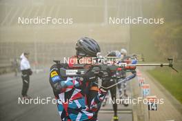14.10.2022, Oberhof, Germany (GER): Aleksander Fjeld Andersen (NOR) - Biathlon summer training, Oberhof (GER). www.nordicfocus.com. © Reichert/NordicFocus. Every downloaded picture is fee-liable.