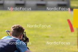 20.06.2022, Andermatt, Switzerland (SUI): Sebastian Stalder (SUI) - Biathlon summer training, Andermatt (SUI). www.nordicfocus.com. © Manzoni/NordicFocus. Every downloaded picture is fee-liable.