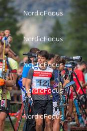 25.08.2022, Bessans, France (FRA): Oscar Lombardot (FRA) - Biathlon summer training, Bessans (FRA). www.nordicfocus.com. © Authamayou/NordicFocus. Every downloaded picture is fee-liable.