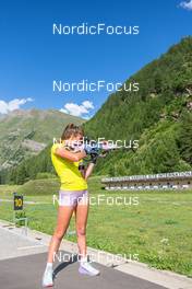 29.06.2022, Bessans, France (FRA): Beatrice Trabucchi (ITA) - Biathlon summer training, Bessans (FRA). www.nordicfocus.com. © Authamayou/NordicFocus. Every downloaded picture is fee-liable.