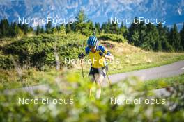 13.09.2022, Lavaze, Italy (ITA): Tilda Johansson (SWE) - Biathlon summer training, Lavaze (ITA). www.nordicfocus.com. © Vanzetta/NordicFocus. Every downloaded picture is fee-liable.