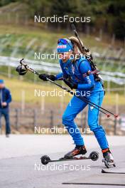 04.10.2022, Martell, Italy (ITA): Michela Carrara (ITA) - Biathlon summer training, Martell (ITA). www.nordicfocus.com. © Barbieri/NordicFocus. Every downloaded picture is fee-liable.