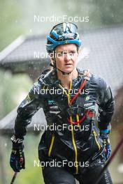 08.09.2022, Lavaze, Italy (ITA): Mona Brorsson (SWE) - Biathlon summer training, Lavaze (ITA). www.nordicfocus.com. © Vanzetta/NordicFocus. Every downloaded picture is fee-liable.