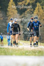 24.10.2022, Antholz, Italy (ITA):  Wierer Dorothea (ITA), Molinari Michele (ITA), (l-r)  - Biathlon training, Antholz (ITA). www.nordicfocus.com. © Vanzetta/NordicFocus. Every downloaded picture is fee-liable.