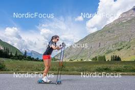 30.06.2022, Bessans, France (FRA): Eleonora Fauner (ITA) - Biathlon summer training, Bessans (FRA). www.nordicfocus.com. © Authamayou/NordicFocus. Every downloaded picture is fee-liable.