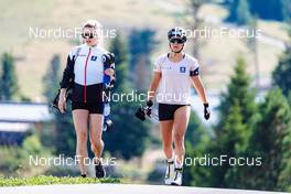 31.07.2022, Lavaze, Italy (ITA): Dunja Zdouc (AUT) - Biathlon summer training, Lavaze (ITA). www.nordicfocus.com. © Barbieri/NordicFocus. Every downloaded picture is fee-liable.