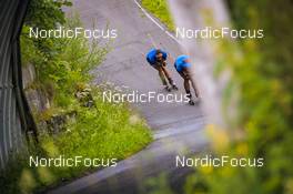 04.07.2022, Hochfilzen, Austria (AUT): Didier Bionaz (ITA) - Biathlon summer training, Hochfilzen (AUT). www.nordicfocus.com. © Reichert/NordicFocus. Every downloaded picture is fee-liable.