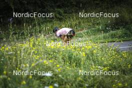 07.08.2022, Lavaze, Italy (ITA): Vanessa Hinz  (GER) - Biathlon summer training, Lavaze (ITA). www.nordicfocus.com. © Vanzetta/NordicFocus. Every downloaded picture is fee-liable.