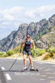 31.07.2022, Font-Romeu, France (FRA): Camille Bened (FRA) - Biathlon summer training, Font-Romeu (FRA). www.nordicfocus.com. © Authamayou/NordicFocus. Every downloaded picture is fee-liable.