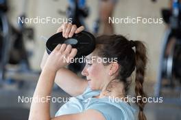 01.07.2022, Lenzerheide, Switzerland (SUI): Aita Gasparin (SUI) - Biathlon summer training, Lenzerheide (SUI). www.nordicfocus.com. © Manzoni/NordicFocus. Every downloaded picture is fee-liable.
