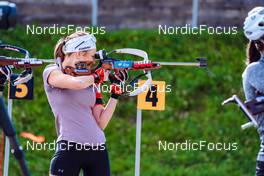 31.07.2022, Lavaze, Italy (ITA): Tamara Steiner (AUT) - Biathlon summer training, Lavaze (ITA). www.nordicfocus.com. © Barbieri/NordicFocus. Every downloaded picture is fee-liable.