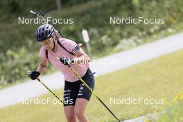 28.06.2022, Premanon, France (FRA): Caroline Colombo (FRA) - Biathlon summer training, Premanon (FRA). www.nordicfocus.com. © Manzoni/NordicFocus. Every downloaded picture is fee-liable.