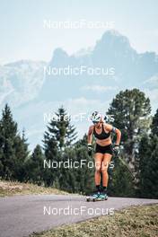 16.07.2022, Lavaze, Italy (ITA): Lisa Vittozzi (ITA) - Biathlon summer training, Lavaze (ITA). www.nordicfocus.com. © Barbieri/NordicFocus. Every downloaded picture is fee-liable.