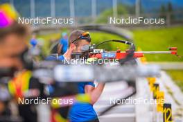 04.07.2022, Hochfilzen, Austria (AUT): Patrick Braunhofer (ITA) - Biathlon summer training, Hochfilzen (AUT). www.nordicfocus.com. © Reichert/NordicFocus. Every downloaded picture is fee-liable.