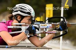 18.10.2022, Ramsau am Dachstein, Austria (AUT):  Chloe Chevalier (FRA) - Biathlon training, Ramsau am Dachstein (AUT). www.nordicfocus.com. © Reichert/NordicFocus. Every downloaded picture is fee-liable.
