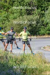 31.07.2022, Font-Romeu, France (FRA): Damien Levet (FRA) - Biathlon summer training, Font-Romeu (FRA). www.nordicfocus.com. © Authamayou/NordicFocus. Every downloaded picture is fee-liable.