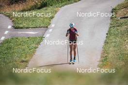 16.07.2022, Lavaze, Italy (ITA): Lisa Vittozzi (ITA) - Biathlon summer training, Lavaze (ITA). www.nordicfocus.com. © Barbieri/NordicFocus. Every downloaded picture is fee-liable.