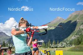 29.06.2022, Bessans, France (FRA): Samuela Comola (ITA) - Biathlon summer training, Bessans (FRA). www.nordicfocus.com. © Authamayou/NordicFocus. Every downloaded picture is fee-liable.