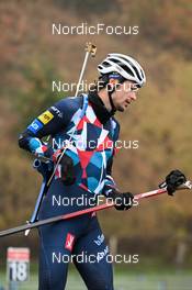 14.10.2022, Oberhof, Germany (GER): Sturla Holm Laegreid (NOR) - Biathlon summer training, Oberhof (GER). www.nordicfocus.com. © Reichert/NordicFocus. Every downloaded picture is fee-liable.