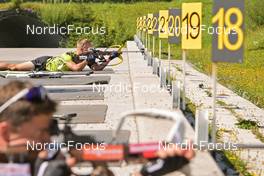 11.08.2022, Hochfilzen, Austria (AUT): David Zobel (GER) - Biathlon summer training, Hochfilzen (AUT). www.nordicfocus.com. © Reichert/NordicFocus. Every downloaded picture is fee-liable.