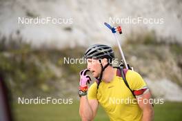 18.10.2022, Ramsau am Dachstein, Austria (AUT):  Emilien Claude (FRA) - Biathlon training, Ramsau am Dachstein (AUT). www.nordicfocus.com. © Reichert/NordicFocus. Every downloaded picture is fee-liable.