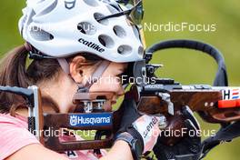 27.07.2022, Lavaze, Italy (ITA): Anna Juppe (AUT) - Biathlon summer training, Lavaze (ITA). www.nordicfocus.com. © Barbieri/NordicFocus. Every downloaded picture is fee-liable.